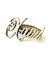 SCRIPT LOGO BIGGISH RING