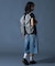 METALLIC LOGO BACKPACK
