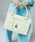 HEART PADLOCK FAUX LEATHER 2WAY BAG