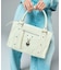 HEART PADLOCK FAUX LEATHER 2WAY BAG
