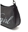 SPRAY SCRIPT LOGO SHOULDER BAG