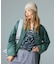 FACE LABEL SHOULDER BAG