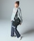 FACE LABEL SHOULDER BAG