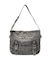 SCRIPT LOGO DENIM SHOULDER BAG