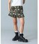 WAIST RIB PLEATED MINI SKIRT