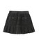 WAIST RIB PLEATED MINI SKIRT