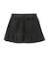 WAIST RIB PLEATED MINI SKIRT