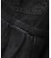 WAIST RIB PLEATED MINI SKIRT