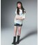 BUTTERFLY POCKET DENIM MINI SKIRT