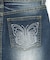 BUTTERFLY POCKET DENIM MINI SKIRT