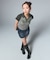 CARGO POCKET DENIM MINI SKIRT
