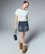 CARGO POCKET DENIM MINI SKIRT