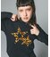 LEOPARD STAR L/S BABY TEE