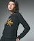 LEOPARD STAR L/S BABY TEE