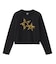LEOPARD STAR L/S BABY TEE