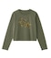 LEOPARD STAR L/S BABY TEE