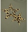 LEOPARD STAR L/S BABY TEE