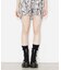 MARBLE PRINT SHORT PANTS