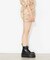 MARBLE PRINT SHORT PANTS