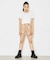MARBLE PRINT SHORT PANTS