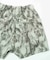 MARBLE PRINT SHORT PANTS