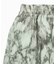 MARBLE PRINT SHORT PANTS
