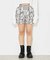 MARBLE PRINT SHORT PANTS