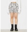 MARBLE PRINT SHORT PANTS