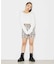MARBLE PRINT SHORT PANTS
