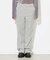 TWEED JERSEY WIDE FLARE PANTS