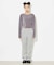 TWEED JERSEY WIDE FLARE PANTS
