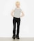 GATHERED EASY FLARE PANTS
