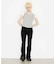 GATHERED EASY FLARE PANTS