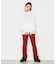 GATHERED EASY FLARE PANTS