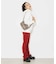 GATHERED EASY FLARE PANTS