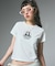 STAR AND FACE S/S BABY TEE