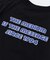 NUMBER 1 GLITTER OVAL LOGO S/S TEE