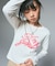 SPRAY LOGO L/S TOP