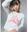 SPRAY LOGO L/S TOP
