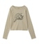 SPRAY LOGO L/S TOP