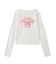 SPRAY LOGO L/S TOP