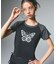 GLITTER BUTTERFLY RAGLAN S/S BABY TEE