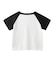 GLITTER BUTTERFLY RAGLAN S/S BABY TEE