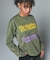GRUNGE LOGO FADED L/S TEE