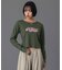 RHINESTONE AND GLITTER LOGO L/S BABY TEE