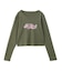 RHINESTONE AND GLITTER LOGO L/S BABY TEE