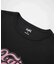 RHINESTONE AND GLITTER LOGO L/S BABY TEE
