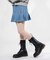 PLEATED MINI SKIRT