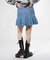 PLEATED MINI SKIRT