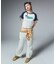FACE LABEL MULTI POCKET SWEAT PANTS